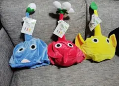 ピクミン　ピクミンなりきり帽子　3種セット