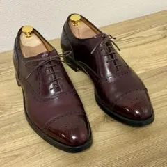 未使用品 純正シューキーパー付 オールデン ストレートチップ ブーツ