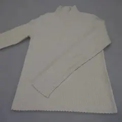 リブ編み ニット　上品　М 【UNIQLO】