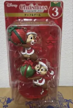 ディズニー ハッピーくじ クリスマス オーナメントくじ チップとデール