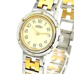 エルメス クリッパー CL4.220 コンビカラー Hベルト レディース - メルカリ