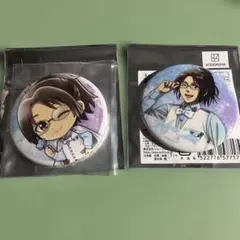 進撃の巨人Ｎemophila缶バッジ　ハンジセット