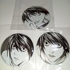 DEATH NOTE デスノート展 推しキャラバッジコレクション L 缶バッチ