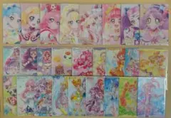 プリキュア ウエハースカード 開封済み 34枚まとめ売り