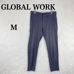 【グローバルワーク】レディース カジュアルパンツ ストレッチ 無地 M ポケット