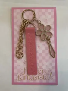 LiSAトレーディング銀テープ風キーホルダー 今日もいい日だっ