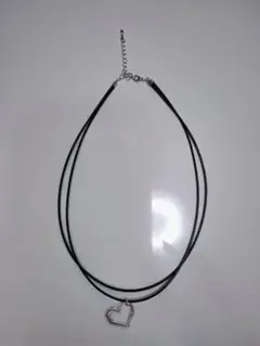 ハート型ペンダント チョーカー