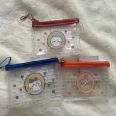 ちいかわ　ハチワレ　うさぎ　ミニメッシュポーチ2 3種セット　Seria