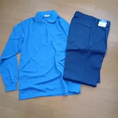 PureFirst ポロシャツ クロダルマ スラックス セットのサムネイル