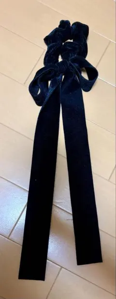 SHEIN リボン　シュシュ　クリップ　2種　セットのサムネイル