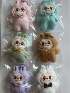 ぬいぐるみキーホルダー6個
