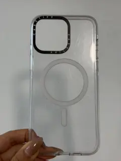 ②CASETiFY iPhone15promax クリアケース