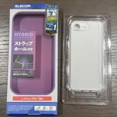 ELECOM iPhone 17e/16e ハイブリッドケース