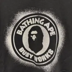 00s A BATHING APE BUSY WORKS リバーシブル ロンT - メルカリ