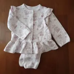 apres les cours☆パジャマ 100cm☆ピンク☆スノードーム柄