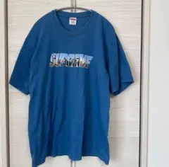 Supreme Paint Logo Tee ライトブルー S - メルカリ