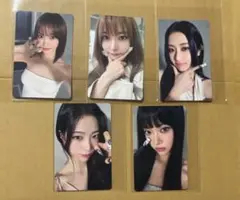 LESSERAFIM HOT ユニバ ラキドロ トレカ　5枚セット　コンプ