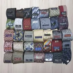 メンズ ブランドネクタイ 35本セット まとめ売り 大量セット