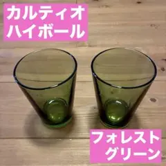 【2個セット】イッタラ カルティオ ハイボール タンブラー フォレストグリーン