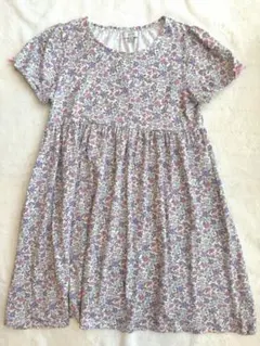 新品未使用 any FAM 花柄 半袖ワンピース 140cm エニィファム