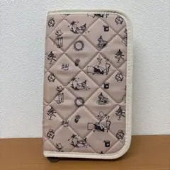 SM2 サマンサモスモス×ムーミン マルチケース ピンク