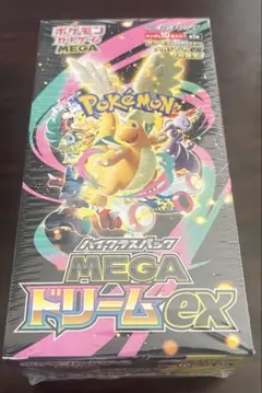 ポケモンカードゲーム MEGAドリームex シュリンク付き未開封box