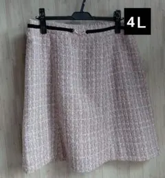 ○リジェイ　ツイード台形　ミニスカート　大きいサイズ