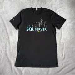 マイクロソフト SQSEVVER 企業Tシャツ ブラック Mのサムネイル