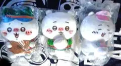 ちいかわ ハチワレ　ぬいぐるみ 3体セット
