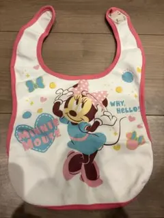 ミニーマウス お食事エプロン ベビー用