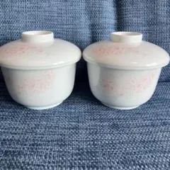 花うらら　ノリタケ茶碗蒸し2個セットのサムネイル