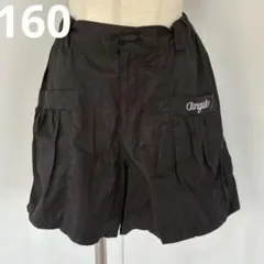 エンジェルブルー　黒　ショートパンツ　リボン　女の子　160サイズ