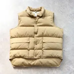 レアカラー USA製 80s ヴィンテージ L.L.Bean ダウンベスト L