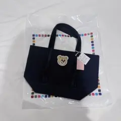 オールドテディ ワッペントートバッグネイビー Lサイズ　小　フェイラー
