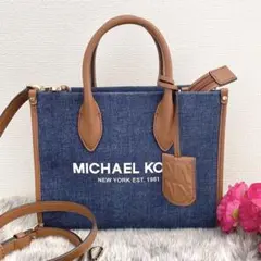 新品　正規品☆MICHAEL KORS ショルダーバッグ デニム