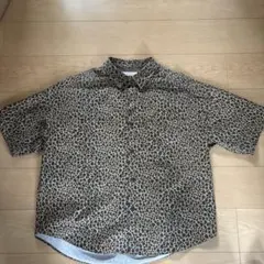 【美品】フリークスストア レオパード柄 ショートスリーブシャツ M 豹柄