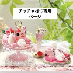 チャチャ様♡専用ページ