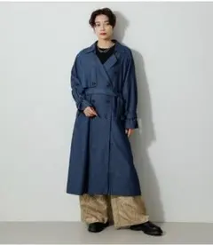 アズールバイマウジー　デニム　トレンチコート