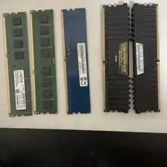 crucial デスクトップ メモリ DDR3-1600 8GBx2枚他まとめて