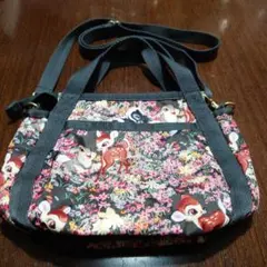 レスポートサック　2WAYショルダートートバッグ　バンビ