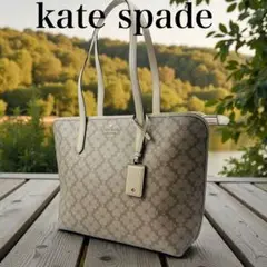 未使用品✨ kate spade フラワー ラージ トートバッグA4 肩掛け