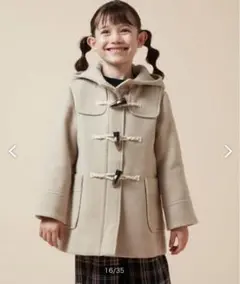 a.v.v ライトフェイクウールダッフルコート　 サイズ150