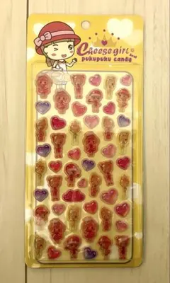 チーズガール ぷくぷくキャンディシール 未開封品