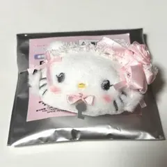 サンリオ ホワイトフリル シークレットヘアクリップ チャーミーキティ