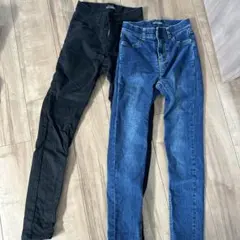 BACK NUMBER スキニーデニム 2本セット XSのサムネイル