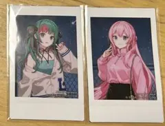 プロセカ× ZOZOTOWN チェキ レオニード 初音ミク＆巡音ルカ