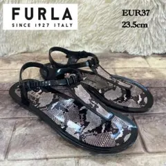 新品　フルラ　パイソン　トングサンダル　ビーチサンダル　23.5cmのサムネイル