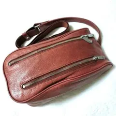 Uday OUVER SERIES レザー ボディバッグ 日本製TIDEWAY - メルカリ