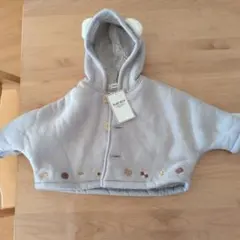 SLAP BEE フード付きグレーアウター FREE