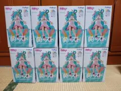 初音ミク　８個セット　10th Anniversary ぬーどるストッパー